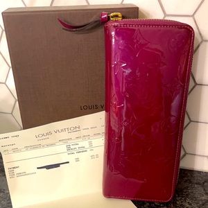 Louis Vuitton Clemence Wallet Magenta